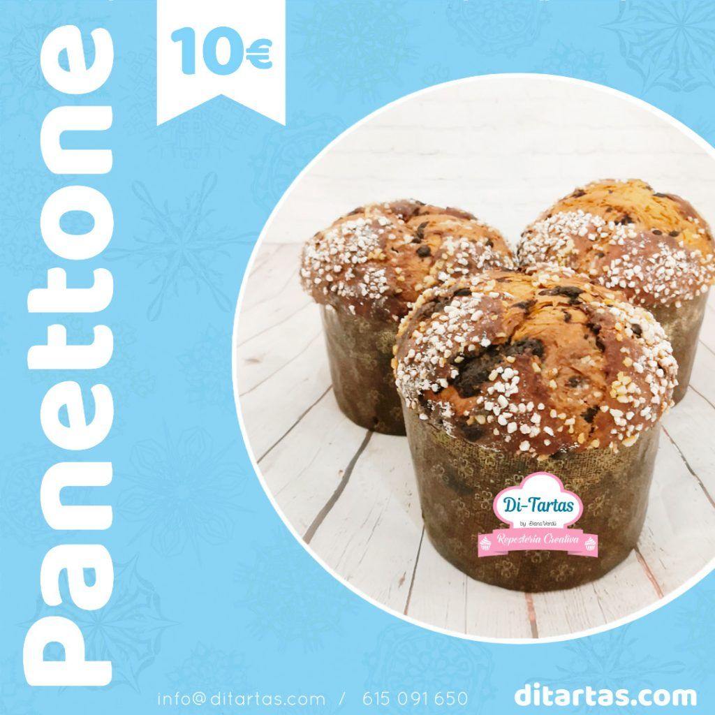 panettone de chocolate DiTartas
